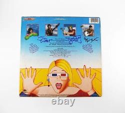 Weird Al Yankovic + Band in 3D Autographed Record Album LP PSA/DNA COA