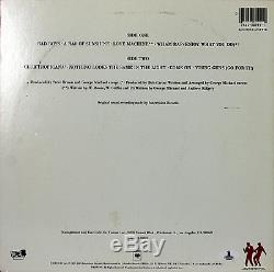 Wham! George Michael & Andrew Ridgeley Signed Fantastic Album Cover BAS #A02041