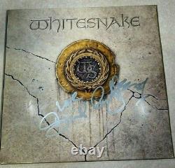 White Snake DAVID COVERDALE Signed Vinyl Record Album BECKETT BA45625