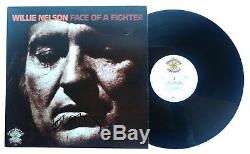 Willie Nelson Signed Autographed Face Of A Fighter Vinyl Record LP Album Proof