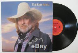 Willie Nelson signed autographed Partners Album, Vinyl Record, COA exact Proof