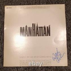 Woody Allen Movie Star Signed Autographed Manhattan Soundtrack VINYL Album