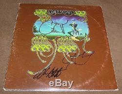 YES BAND SIGNED YESSONGS RECORD ALBUM x4 LP CHRIS SQUIRE STEVE HOWE ALAN WHITE