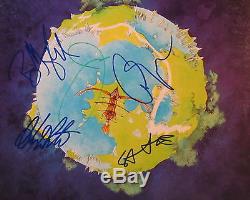 YES FRAGILE AUTOGRAPHED ALBUM CERTIFIED AUTHENTIC REAL EPPERSON 5 AUTOGRAPHS