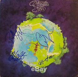 YES FRAGILE AUTOGRAPHED ALBUM CERTIFIED AUTHENTIC REAL EPPERSON 5 AUTOGRAPHS