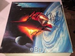 ZZTOP Group Signed Autographed AFTERBURNER Album LP BILLY GIBBONS DUSTY HILL +