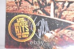 ZZ Top Frank Beard Billy Gibbons Dusty Hill Signed Tonite At Midnight Album JSA
