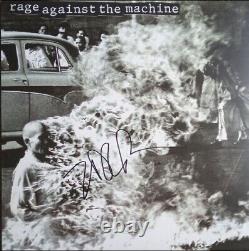Zack De La Rocha Autographed Signed Rage Against The Machine Vinyl Record Album